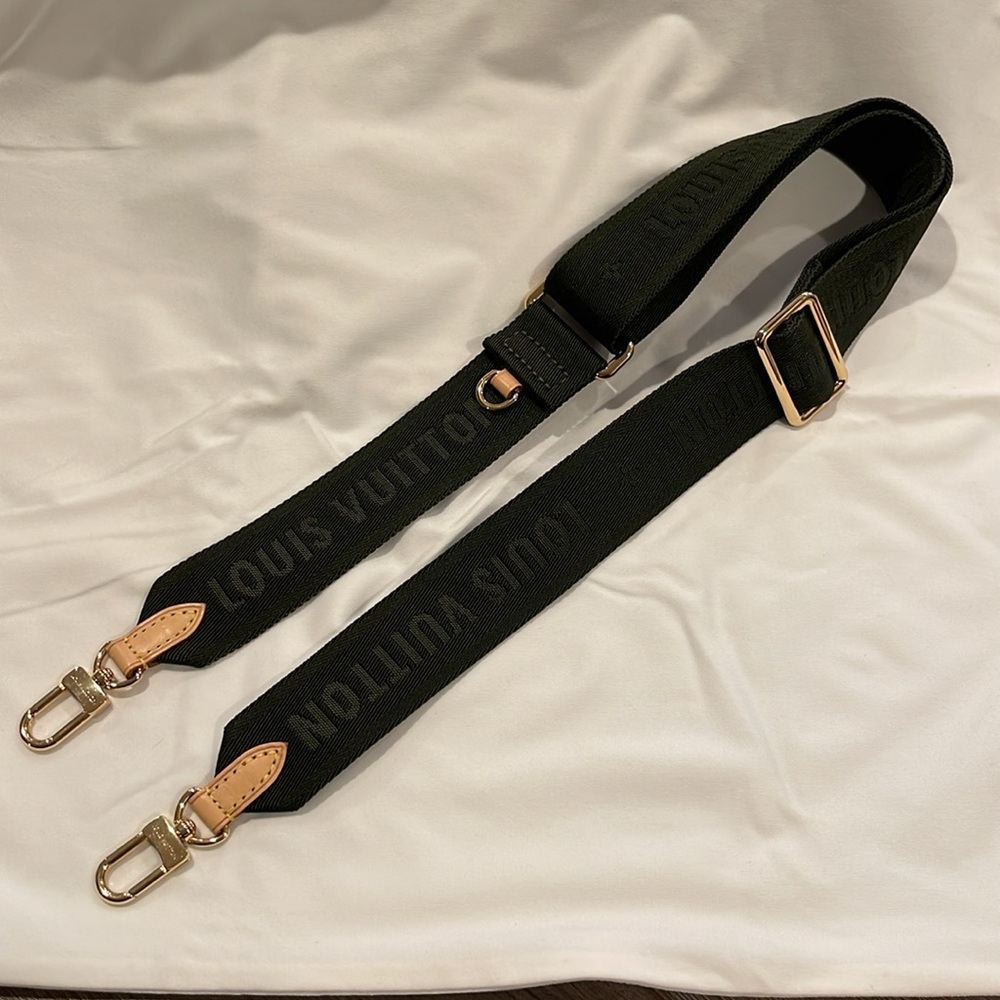 Louis Vuitton Khaki Bandouliere Strap